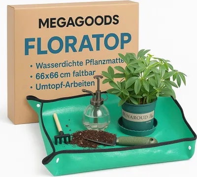 Immagine prodotto di Tappeto impermeabile 66x66 cm pieghevole per lavori di rinvaso in giardino IT.