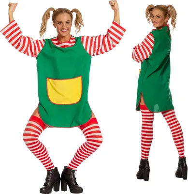 Produktbild von Pippi Langkous Dame Kostuum 44