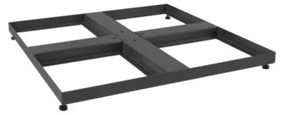 Produktbild von Schirmständer Smillson 92 x 9 x 92 cm Aluminium Anthrazit