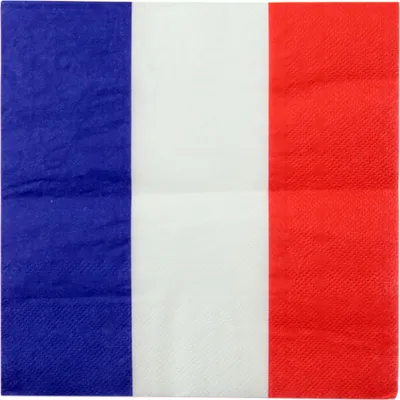 Image de France Serviettes en papier 20 pièces 33 x 33 cm - taille unique