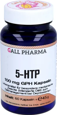 Produktbild von GALL PHARMA 5-HTP 100 mg GPH Kapseln, 60 St. Kapseln