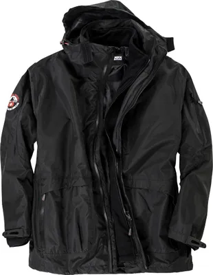 Produktbild von Marc & Mark 3-in-1 Funktionsjacke Übergröße schwarz
