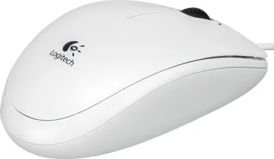 Produktbild von Logitech B120, Beidhändig, Optisch, USB Typ-A, 800 DPI, Weiß