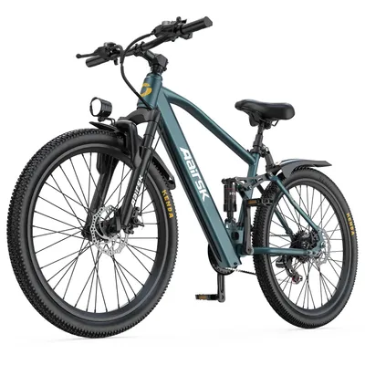 Produktbild von GT900 E‑Mountainbike Pedelec, 250‑W‑Motor, 36 V 13 Ah Lithium‑Ionen‑Akku, 26‑Zoll‑Breitreifen, Federgabel‑Vorderradfederung, LCD‑Display, 150kg