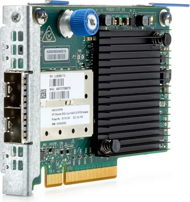 Zdjęcie produktu dla HPE Ethernet 10/25Gb 2-port 640FLR-SFP28, Wewnętrzny, Przewodowa, PCI Express, Ethernet / Fiber, 25000 Mbit/s
