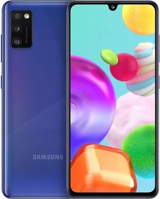 Produktbild von Samsung Galaxy A41 64GB Cobalt Blue Handy Smartphone ohne Simlock SM-A415FZBDEUB Refurbished (Gut)