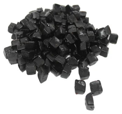 Produktbild von De Bron Menthol Kruisdrop Süße Lakritz-Würfel, zuckerfrei, 1 kg