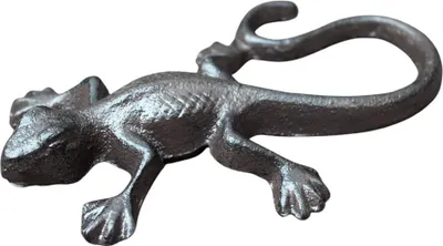 Produktbild von Gusseisen Gartenfigur Eidechse