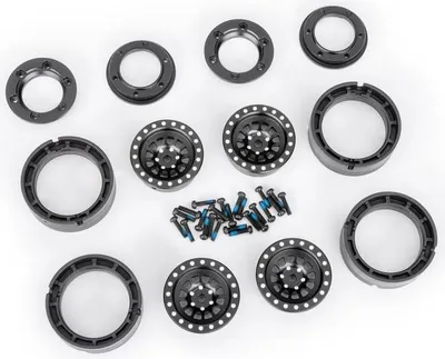Produktbild von Traxxas Scheibe 1,0” Aluminium schwarz (4)