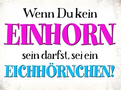 Produktbild von vianmo Holzschild 30x40 cm wenn kein Einhorn Eichhörnchen