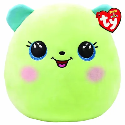 Immagine prodotto di Ty 39227 - Orso trifoglio - Squish A Boo / Beanies squishy - 20 cm (10")