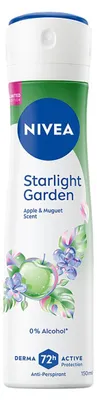 Obrázek produktu pro NIVEA STARLIGHT GARDEN, antiperspirační sprej pro ženy, 72 hodin ochrany, 150 ml