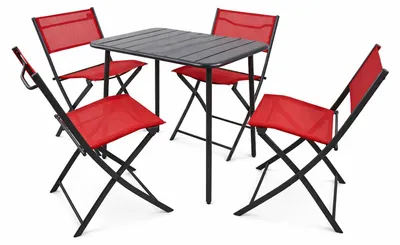 Produktbild von 5 tlg. Bistroset Balkonset Garten Sumila