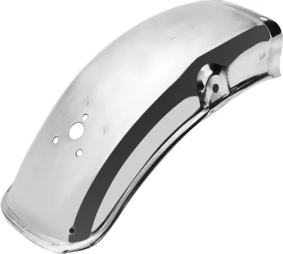 Immagine prodotto di 42,5cm Parafango posteriore moto in acciaio cromato per Suzuki GN125 GN250