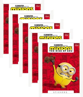 Image de Minions - À la recherche du mini-patron - Autocollants à collectionner - 5 sachets