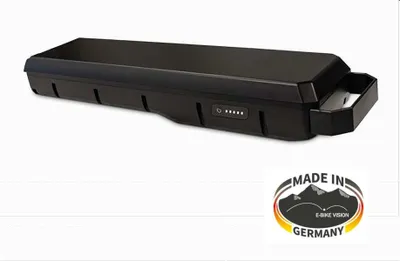 Produktbild von EBV E-Bike Battery, kompatibel zum Bosch Active (Plus) / Performance (CX) Antriebssystem 36V - 20Ah / 720Wh - EVO Gepäckträger