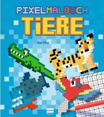 Image de Livre de coloriage pixelisé Animaux
