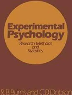 Produktbild von Experimental Psychology