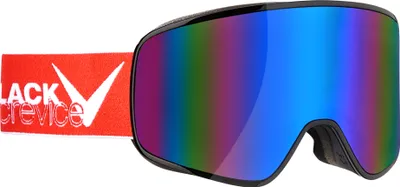 Produktbild von BLACK CREVICE - Damen/Herren Skibrille - schmaler Rahmen/breites Sichtfeld | Farbe: Rot/Weiß