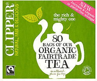 Produktbild von Clipper Organic Fairtrade Tea - 80 Beutel - 232g