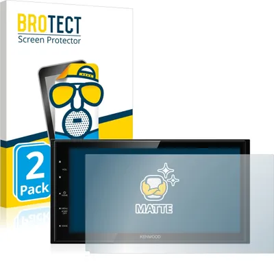 Produktbild von 2x BROTECT Schutzfolie für Kenwood DMX5020DABS Displayschutz Displayschutzfolie Folie Matt Entspiegelungsfolie