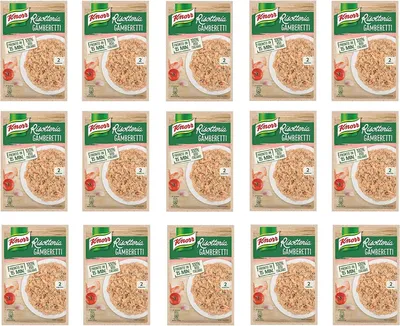 Produktbild von 15x Knorr Risotto Gamberetti Reis Garnelen 175g 100% italienisch Fertiggerichte