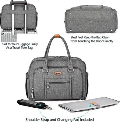 Produktbild von Famanu Babywickeltasche Rucksack - große Kapazität, vielseitig tragbar