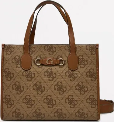 Image de Guess Izzy 2 Comp Tote Couleur Marron