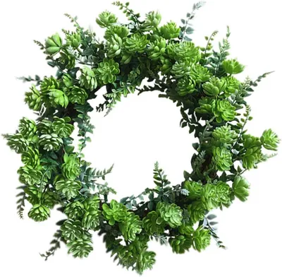 Produktbild von 1 künstlicher Kranz als Partydekoration für Hochzeiten und als Girlande für den Innenbereich