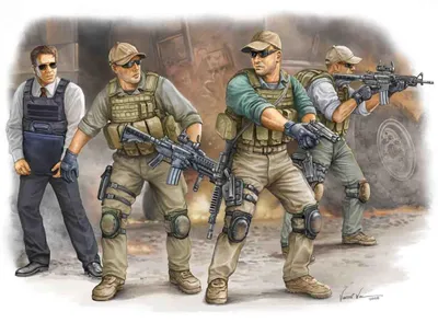 Immagine prodotto di Trumpeter PMC in Iraq - Protezione VIP , 00420