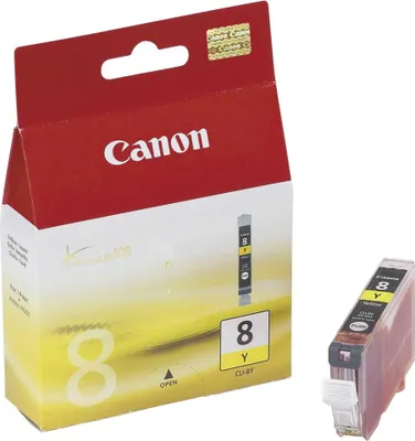 Produktbild von Original Tinte für Canon Pixma IP4200/IP5200/IP5200R gelb (CLI-8Y/0623B001)