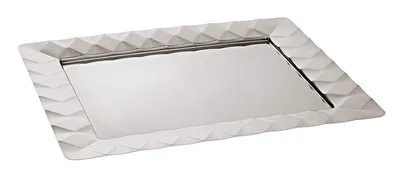 Produktbild von Sambonet S1601 Malia Tablett 48x38 cm, Versilbert/Relief