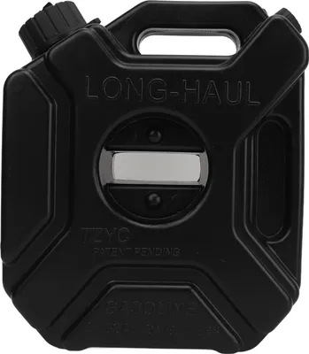 Produktbild von 3L 0,75 Gallonen Gas Dose Bieröl Benzinspeicherdosen Schwarzer Notaufsicherungstank für Auto Motorrad UTV ATV Dirt Bike ohne Klammer