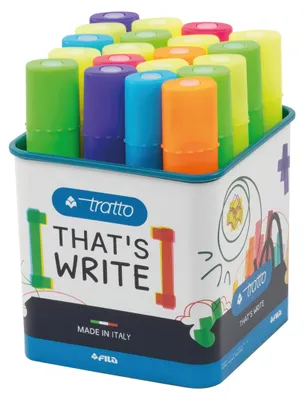 Immagine prodotto di Evidenziatore a penna, confezione da 20 pezzi, colori assortiti