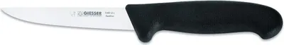 Produktbild von Giesser Messer Ausbeinmesser Schlachtmesser gerade Klinge stark - 12 cm, Schwarz