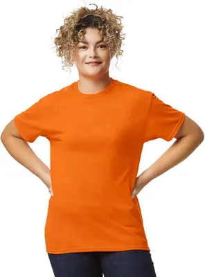 Image de Gildan - T-shirt homme/femme unie PC5872 (S) (Vert sécurité)