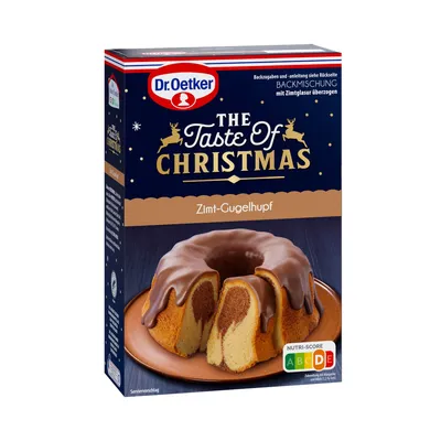 Produktbild von Dr. Oetker Zimt Gugelhupf Backmischung für Rührkuchen Packung 610g