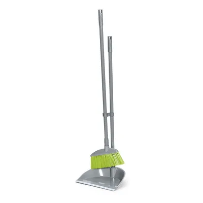 Zdjęcie produktu dla Nölle 243002110 Zestaw do zamiatania z długim trzonkiem - szufelka i miotła, 80 cm
