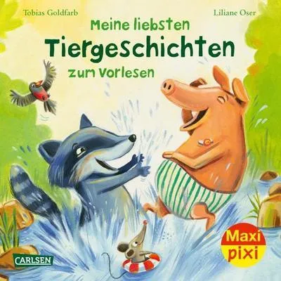 Immagine prodotto di Maxi Pixi 416: VE 5: Meine liebsten Tiergeschichten zum Vorlesen (5 Exemplare)