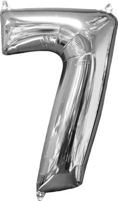 Produktbild von Amscan 2798701, Spielzeugballon, Folie, Silber, Anzahl, 58 cm, 5 Stück(e)