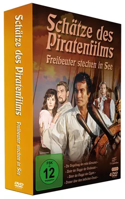 Productafbeelding van Schätze des Piratenfilms. 4 DVDs.