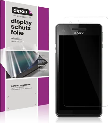 Produktbild von 6x Schutzfolie für Sony Xperia V klar Displayschutzfolie Folie Display Schutz