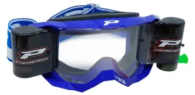 Zdjęcie produktu dla Okulary Pro Grip Vista, kolor niebieski, model Roll Off, rozmiar XXL