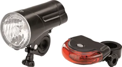 Produktbild von Prophete Batterieleuchten-Set 10 Lux mit Krypton-Glühlampe und LED-Rücklicht, inkl. Batterien; 0631