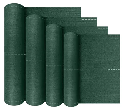 Produktbild von HDPE-Sonnenschutzgewebe, 150 g/m², Grün, 2 x 10 Meter
