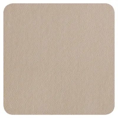 Immagine prodotto di ASA Selection Table Tops Glasuntersetzer, Lederoptik, 4er Set, Kunstleder, Stone / Beige, B 10 cm, 7831420
