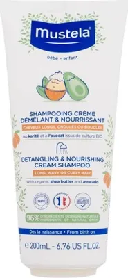 Produktbild von Mustela Bé bé  Entwirrendes & pflegendes Creme-Shampoo