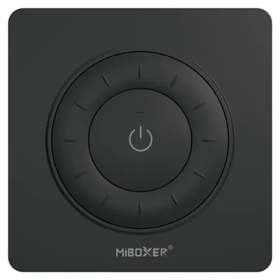 Produktbild von MiBoxer K3P LED Drehregler-Fernbedienung Weiß – für CCT und einfarbige LED Streifen, 2,4 GHz Funk, 1 Zone