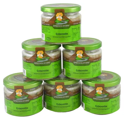 Produktbild von Original Spreewälder Eisbeinsülze 6er Pack (6 Gläser à 250 g)