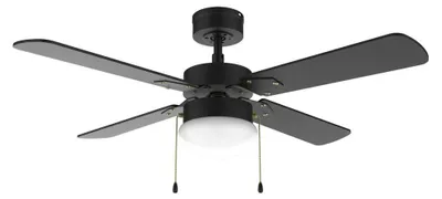 Productafbeelding van Cecotec plafondventilator met verlichting, EnergySilence Aero 450, kleur: zwart